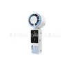Jixiang 2026 Ventilador de Escritorio Colgante de Cuello Plegable de Mano Ventilador Potente de Alta Velocidad Transfronterizo Ventilador Portátil de Mano con Enfriamiento por Hielo