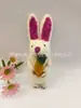 Muñeca Colgante de Fieltro de Lana Hecha a Mano Nepalí Linda Oveja Conejo Llavero Cadena de Bolso Decoración de Bolso Producto Terminado