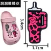Zapatos de Taza de Mezclilla Más Vendidos en Amazon Zapatos con Agujeros de Flor Hebilla Decorativa Caucho Suave de PVC Accesorios para Zapatos Removibles Joyería