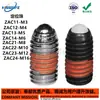 Cuentas de Posicionamiento ZAC11 12 13 14 21 22M3 4 5 6 8 Cabeza de Bola de Metal/Resina