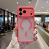 Funda de teléfono magnética para iPhone 18 Pro Max con agujeros finos y tacto de piel, aplicable en Amazon transfronterizo, funda mate anticaída para 17PM