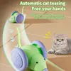 Nuevo Juguete Inteligente Eléctrico para Gatos con Sensor de Evitación Ratón Juguete para Gato Mascota Auto-Placer y Alivio del Aburrimiento Artefacto Inteligente para Provocar Gatos