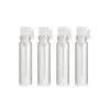 En stock, botella de perfume transparente de 3 ml, fina y alta, minibotella de perfume para aceite esencial, subbotella de muestra portátil.