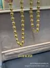 Collar de Oro de 18K Au750 Sólido No Desmontable Versátil DIY Ajustable Súper Brillante Lujo Ligero Cadena para Clavícula que Combina con Todo