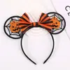 Adereço de Cabeça de Halloween Cabeça de Diabo Abóbora Headband Festa do Festival Fantasma Fantasia Meninas Adorável Engraçado Headband Acessórios de Cabelo Transfronteiriços