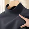 180g Cuello alto medio Polar alemán manga larga cálida capa base otoño e invierno manga larga ropa interior cálida autocalentable manga larga