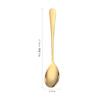 Cuchara de acero inoxidable 304 cuchara redonda de gota de agua cuchara para comer para niños cuchara para condimentos de uso doméstico cuchara para postre cuchara mezcladora de nido de pájaro
