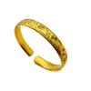 Suministro en Vivo Pulsera Abierta de Cinco Flores de Gama Alta Estilo Étnico Simple Pulsera de Girasol Joyería para Mujer Venta al por Mayor