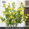 Flor de cerezo artificial flor de ciruelo flor de los deseos crisantemo silvestre pequeño artificial decoración del hogar paisaje flor artificial decoración de boda flor
