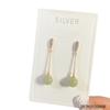 Aretes de Plata Esterlina S925 para Mujer Nicho Borla Loto Loto Gancho para la Oreja Aretes Distintivos Combinables Aretes de Moda de Alta Gama
