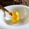 Nova Corrente de Suéter Colorida Versátil Estilo Chinês Retrô Pingente de Gota de Óleo Joia Colar de Luxo Leve de Alto Padrão Simples com Temperamento para Mulheres