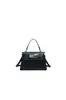 Bolso de Hombro Cruzado Trapezoidal de Gran Capacidad, Simple y Elegante, para Viajes Diarios, Moda Femenina 2026, Patrón de Cocodrilo Texturizado