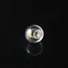 Bola de Cristal Iridiscente con Apertura de un Solo Agujero Bola de Vidrio Bola Pequeña Relleno Accesorios Hechos a Mano DIY Colgante de Collar Joyería