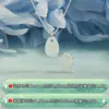 Plata Pura 999 Artesanía CNC Colgante Fortuna Hielo Triturado Colgante Tarjeta de la Suerte Flash Pulsera DIY Collar
