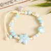 Pulseras con cordón, Pulseras de estilo chino nuevo, Regalos de vacaciones para hombres y mujeres, Cerámica Pequeño Fresco Personalidad Tendencia Fabricantes, Suministro al por mayor