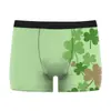 Roupa Íntima Masculina Série São Patrício Europeia e Americana Transfronteiriça Boxer Brief Casual Masculino com Estampa Digital 3D