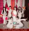 Globos Numéricos con Fecha de Boda Bata de Mañana de la Novia Accesorios para Fotos Juegos de Puerta de Boda Artefacto Creativo para Posar y Tomar Fotos