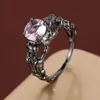 Anillo de Calavera de Cuatro Garras con Circonita de Nuevo Estilo para Mujer en Aliexpress Transfronterizo, Anillo Personalizado de Alto Nivel Moderno Retro para Dedo Índice