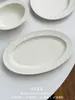 Anmu Liangpin Exportações Cerâmica Estilo Coreano Estilo Ins Renda Textura Fosca Louça, Copos de Água, Tigelas para Lanches e Pratos