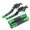 Adecuado para Kawasaki Z1000/R Ninja1000Sx Palanca de Freno y Embrague Plegable Modificada Manija de Freno de Mano Funda de Goma