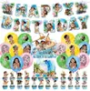 En Stock Moana Aventura en el Océano moana Decoraciones para Fiesta Temática Pancarta Topper para Pastel Set de Globos