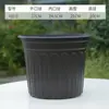 Maceta Negra de Galón Recipiente para Nutrientes Maceta para Plántulas Maceta de Guardería Maceta Simple para Plantar Taza para Plántulas Maceta de Plástico para Plantar