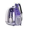 Bolsa para gato Mochila para animais de estimação Cápsula espacial transparente portátil para saída Bolsa para animais de estimação Suprimentos para gatos Mochila respirável