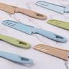 Cuchillo para fruta color caramelo acero inoxidable pelador de melón y fruta cuchillo de cocina portátil utensilio de cocina cuchillo de color nórdico