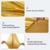 Capa de Tecido para Arco com Carimbo Dourado Transfronteiriço para Festa de Banquete de Casamento Decoração de Fundo de Aniversário Tela de Tecido Capa de Tecido para Arco Semicircular