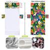 Capa de cadeira de praia de microfibra exclusiva transfronteiriça, toalha reclinável, bolsa de toalha de praia, impressão digital 3D, série floret