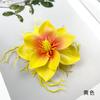 Tacto de barba de dragón jazmín diy accesorios de ropa han antigua cabeza de flor regalo manual decoración flor artificial adornos para fotografía del hogar