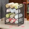 Prateleira de Armazenamento de Xícaras de Chá para Mesa Acabamento de Mesa Rack de Acabamento para Canecas de Mesa Copos de Água Copos de Café Conjuntos de Chá Artefato de Acabamento