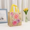 Bolsa de mano impresa no tejida, bolsa de regalo para el Día de la Madre, bolsa de regalo para el Día de San Valentín, venta al por mayor