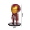 Aliança de decoração de bolo Black Series bandeira contas plug-in conjunto assar à mão enfeites de cena brinquedos atacado
