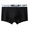 Al por mayor HELLO ropa interior para hombre antibacteriana cómoda cintura simple suave personalidad calzoncillos tipo bóxer calzoncillos tipo bóxer