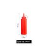 Botella de plástico para apretar, para salsa de tomate, ensalada, de grado alimenticio, con boca puntiaguda, suministro directo de fábrica, para mermelada, condimento