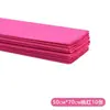 Papel Crepom Colorido Fino para Jardim de Infância Material para Flor DIY Manual Infantil Papel de Origami Recorte de Papel Papel Amassado à Mão Papel Crepom