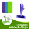 Accesorios para Cabezal de Mopa Swiffer Wet Jet, Paño de Repuesto Húmedo y Seco de 12 pulgadas
