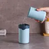 Caixa de armazenamento de escova de dentes de viagem, copo de lavagem portátil, copo de escovar, kit de copo para pasta de dente e enxaguante bucal para dormitório estudantil