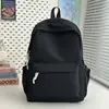 Mochila Escolar de Moda Transfronteiriça para Estudantes Universitários, Simples, Grande Capacidade, Estilosa, Mochila Feminina Versátil, Mochila Estilo Japonês para Alunos do Ensino Fundamental