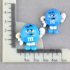 Dulces M&M Juguete de Comida Pegamento Cremoso Accesorios de Resina Materiales DIY Accesorios para el Cabello Pasador Comida Funda para Teléfono Parches para Zuecos DIY