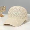Novo Estilo Chapéu de Sol para Primavera e Verão, Chapéu de Sol Respirável para Exterior, Proteção Solar para Viagem, Design Moderno Vazado