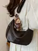 2026 Nueva Moda Versátil Bolso de Cuero Suave para Mujer Bolso de Hombro Único para Viajes Diarios Gran Capacidad Bolso Cruzado con Sensación de Alta Gama