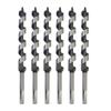 Taladro para carpintería, taladro de arco, abridor de agujeros alargado para carpintería, mango hexagonal, broca helicoidal, herramienta para taladrar agujeros profundos para madera de árbol