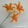 Floristería de Simulación de Boda Naranja Material de Flores Naranja Naranja Tema Arreglo de Lugar de Boda Hotel Arreglo de Flores de Plástico