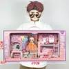 Brinquedos Infantis Casa de Brincar Educacional Brinquedos de Cozinha Boneca para Meninas Caixa de Presente Conjunto Presentes de Matrícula para Instituições Venda por Atacado