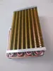 Condensador evaporador dourado