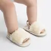 0-1 Años, Sandalias Peludas de Verano, Zapatos de Bebé, Zapatos de Bebé, Zapatos para Niños Pequeños, Zapatos de Bebé, Dropshipping