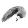 Acessórios de plugue anal de cauda amarrada por atacado de fábrica brinquedo amarrado flertando utensílios femininos de cauda de raposa uma geração de cabelo