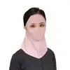 Mascarilla de Protección Solar para Mujer Cara Completa Alta Apariencia Verano 2025 Nueva Anti-UV Conductor Parasol Velo Mascarilla de Protección para el Cuello